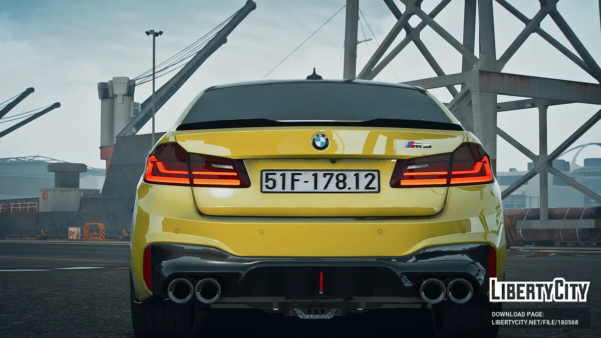 BMW M5 UFC Champion By SCL Tuning v1.0 / GTA 5
