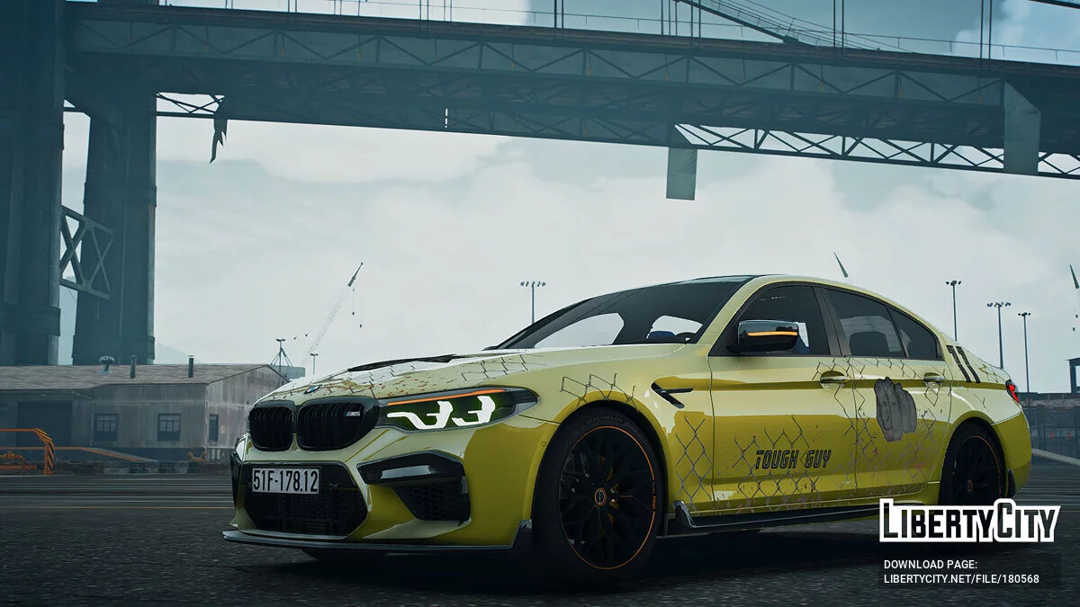 BMW M5 UFC Champion By SCL Tuning v1.0 / GTA 5