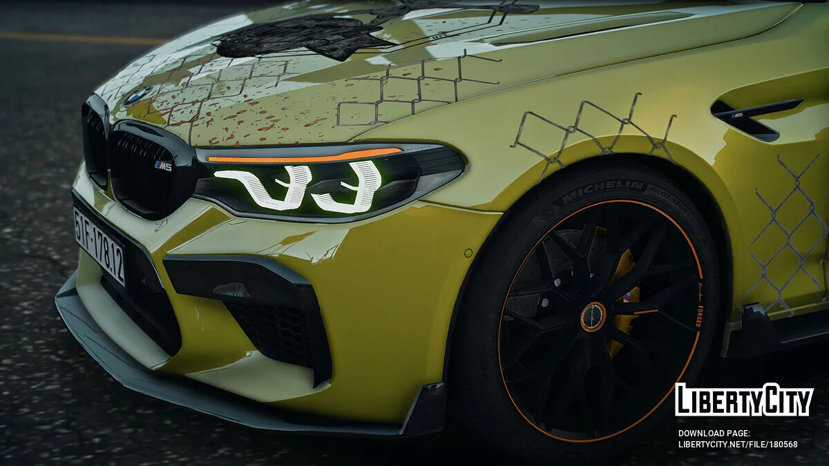BMW M5 UFC Champion By SCL Tuning v1.0 / GTA 5