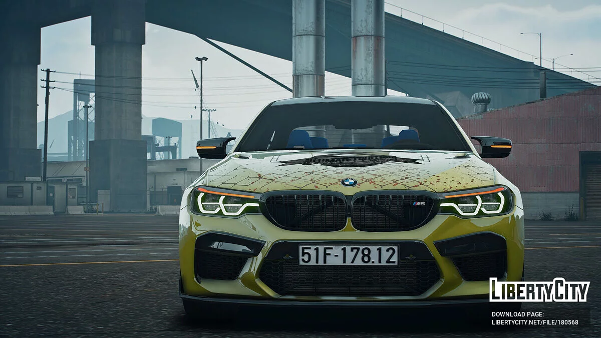 BMW M5 UFC Champion By SCL Tuning v1.0 / GTA 5
