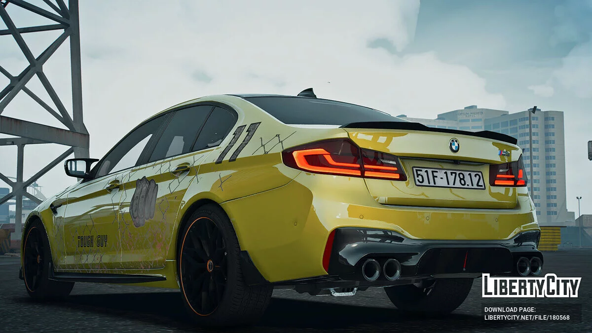 BMW M5 UFC Champion By SCL Tuning v1.0 / GTA 5