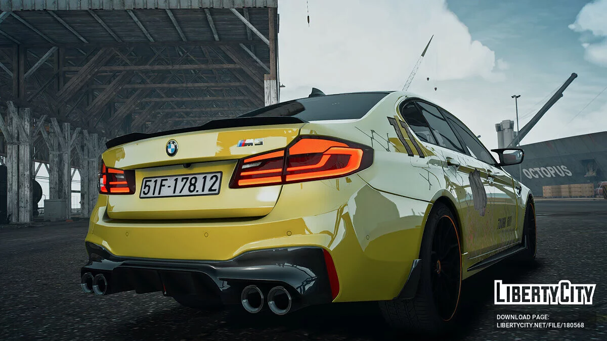 BMW M5 UFC Champion By SCL Tuning v1.0 / GTA 5