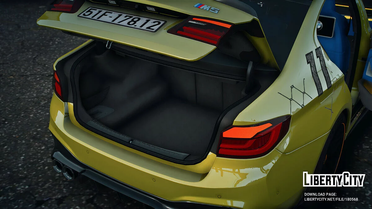 BMW M5 UFC Champion By SCL Tuning v1.0 / GTA 5