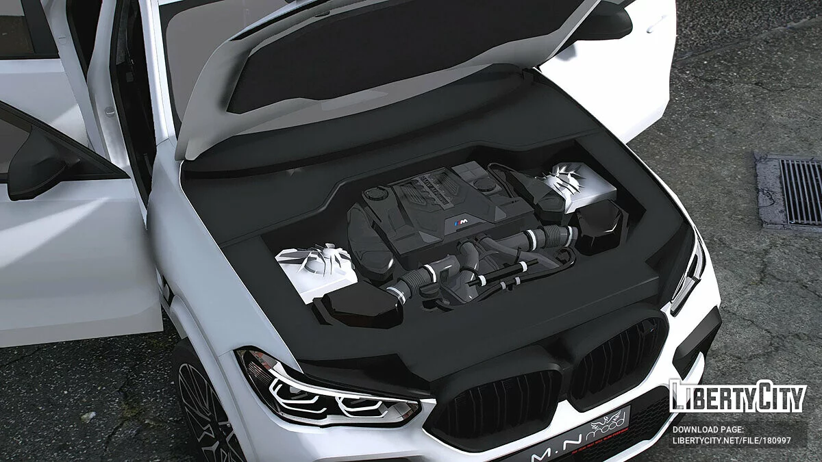 BMW X6 M F96 Competition 2021 / GTA 5