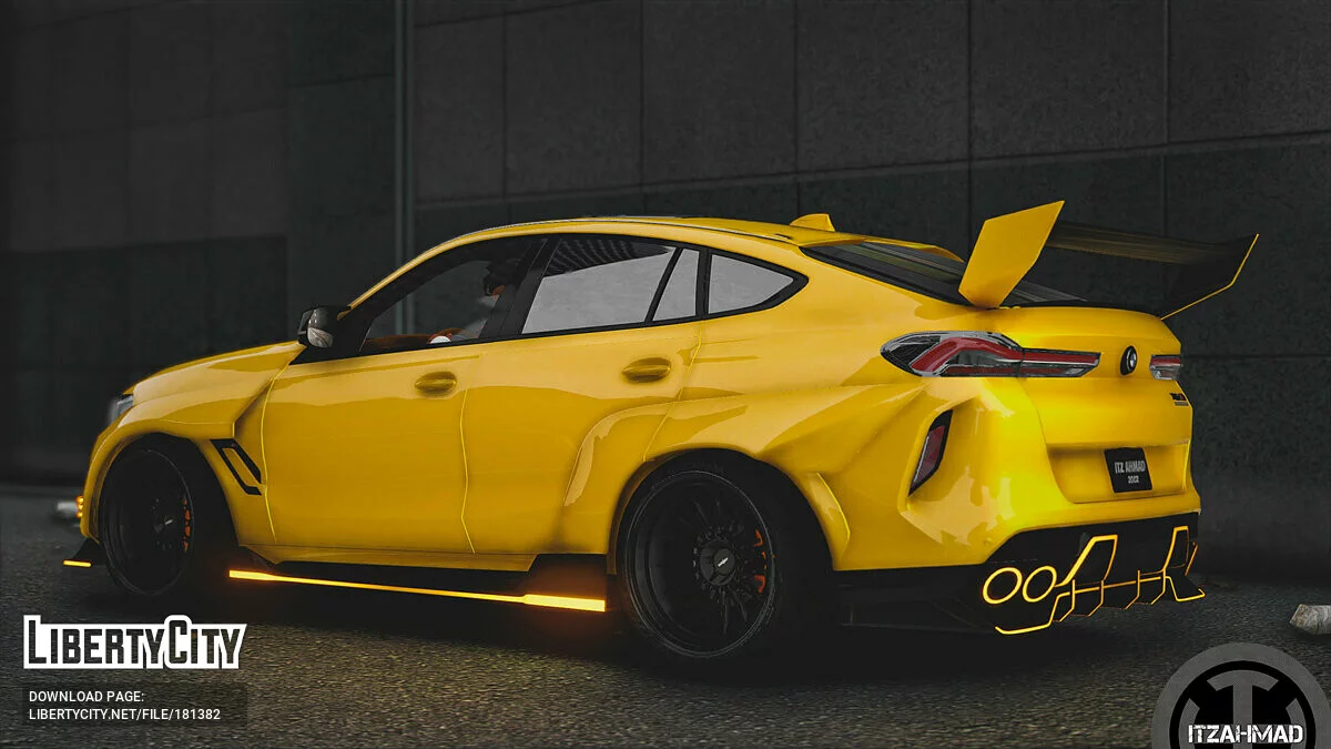 BMW X6m F96 Liberty Walk Edition / GTA 5