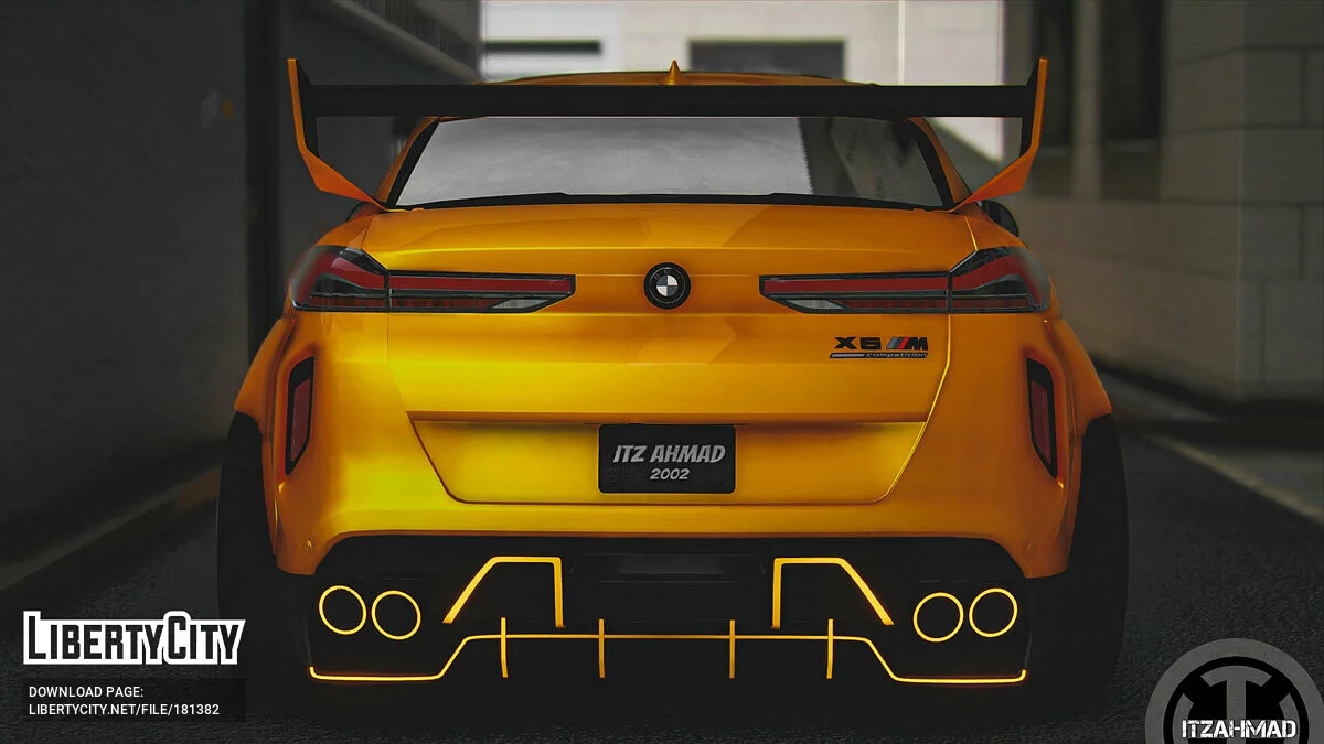 BMW X6m F96 Liberty Walk Edition / GTA 5