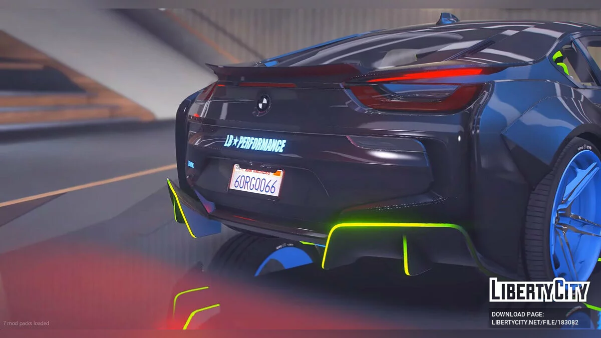 BMW I8 Liberty Walk / GTA 5