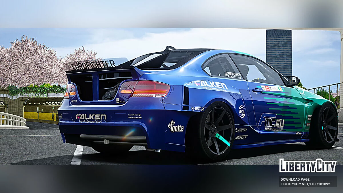 BMW M3 E92 Eurofighter Falken / GTA 5
