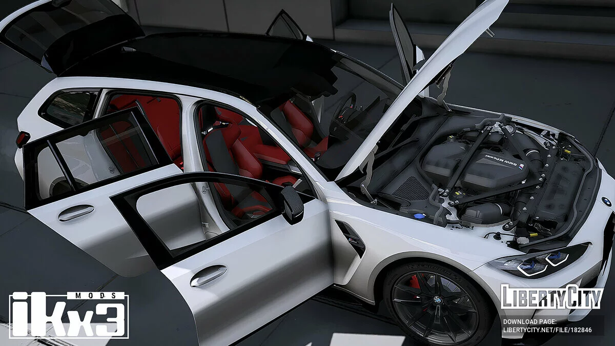 BMW M3 Touring Competition 2022 / GTA 5