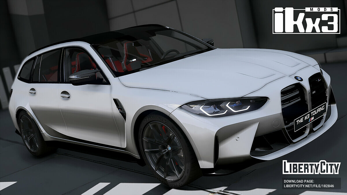 Скачать BMW M3 Touring Competition 2022 для GTA 5