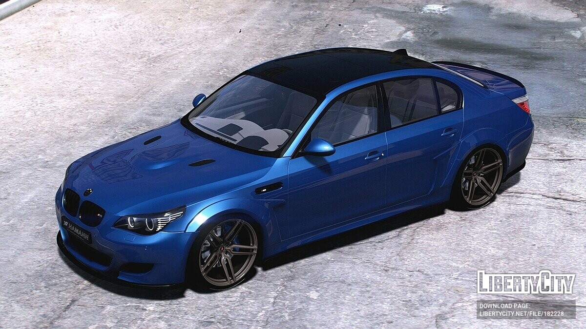 Скачать BMW M5 E60 Hamann для GTA 5