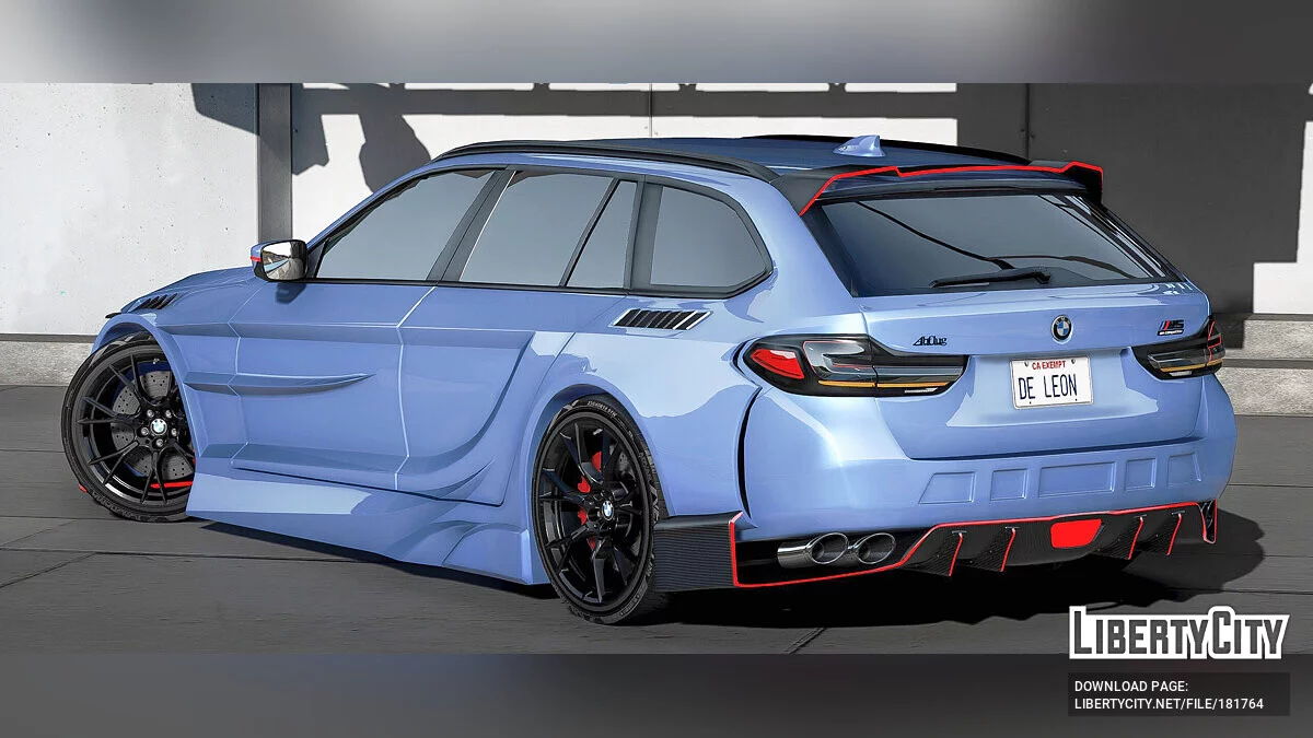 BMW M5 Touring Abflug Kit / GTA 5