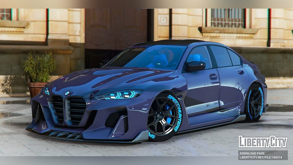 Скачать 2021 BMW M3 G80 Hycade Widebody для GTA 5