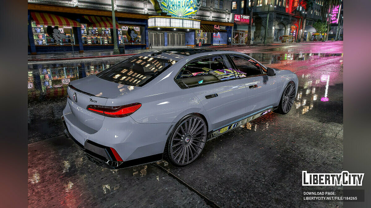 BMW Alpina B7 Versace 2023 for GTA 5 - Картинка #2