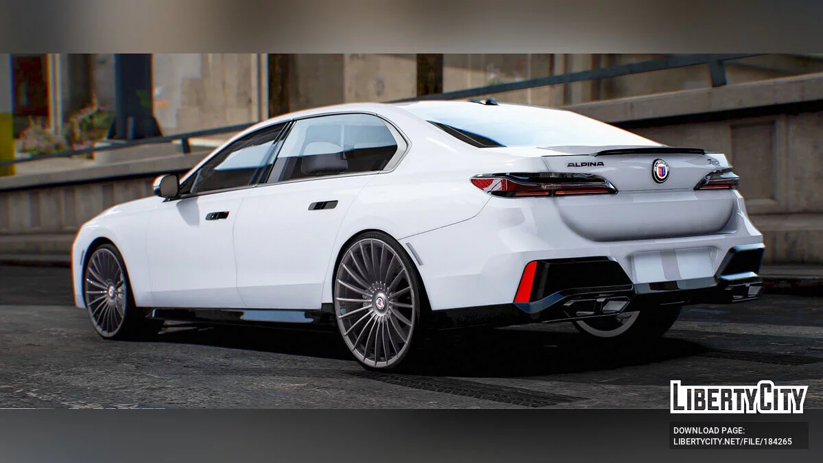 BMW Alpina B7 Versace 2023 / GTA 5