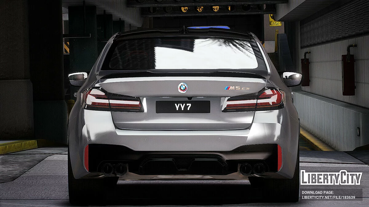 BMW M5 CS 2021 / GTA 5