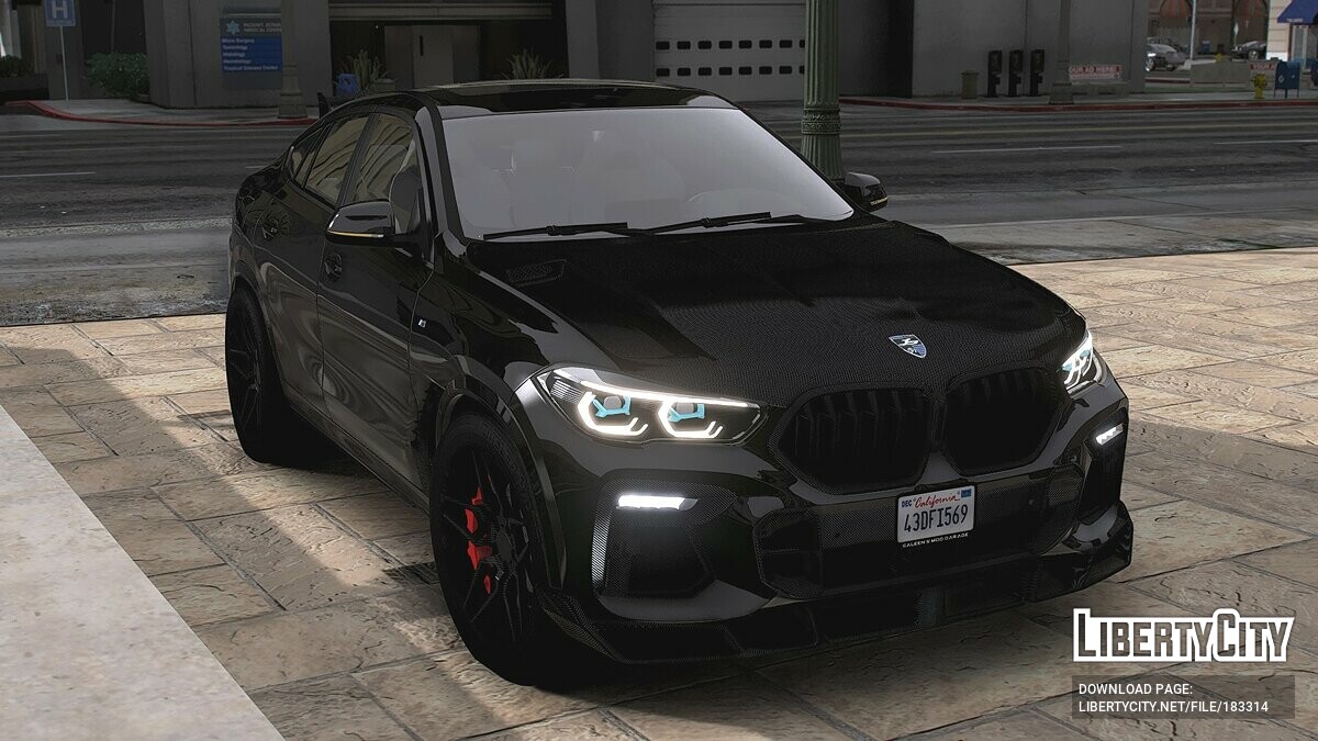 Скачать BMW X6 M50i для GTA 5