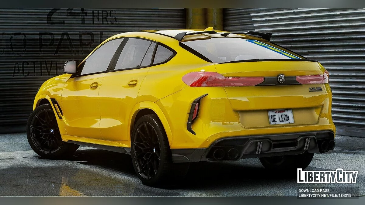 BMW X6M Larte Designs / GTA 5