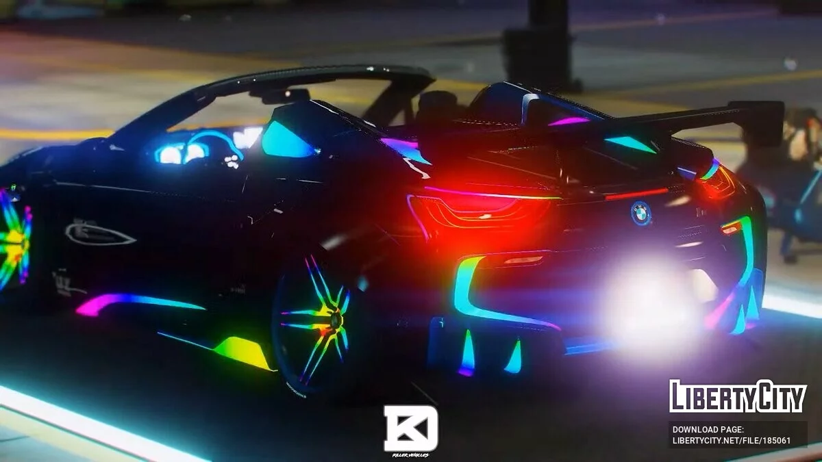 BMW I8 Rainbow Light Edition / GTA 5