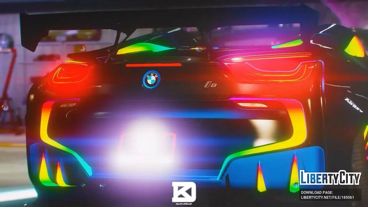 BMW I8 Rainbow Light Edition / GTA 5