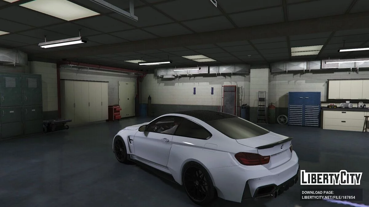 BMW M4 Coupe Manhart WB / GTA 5