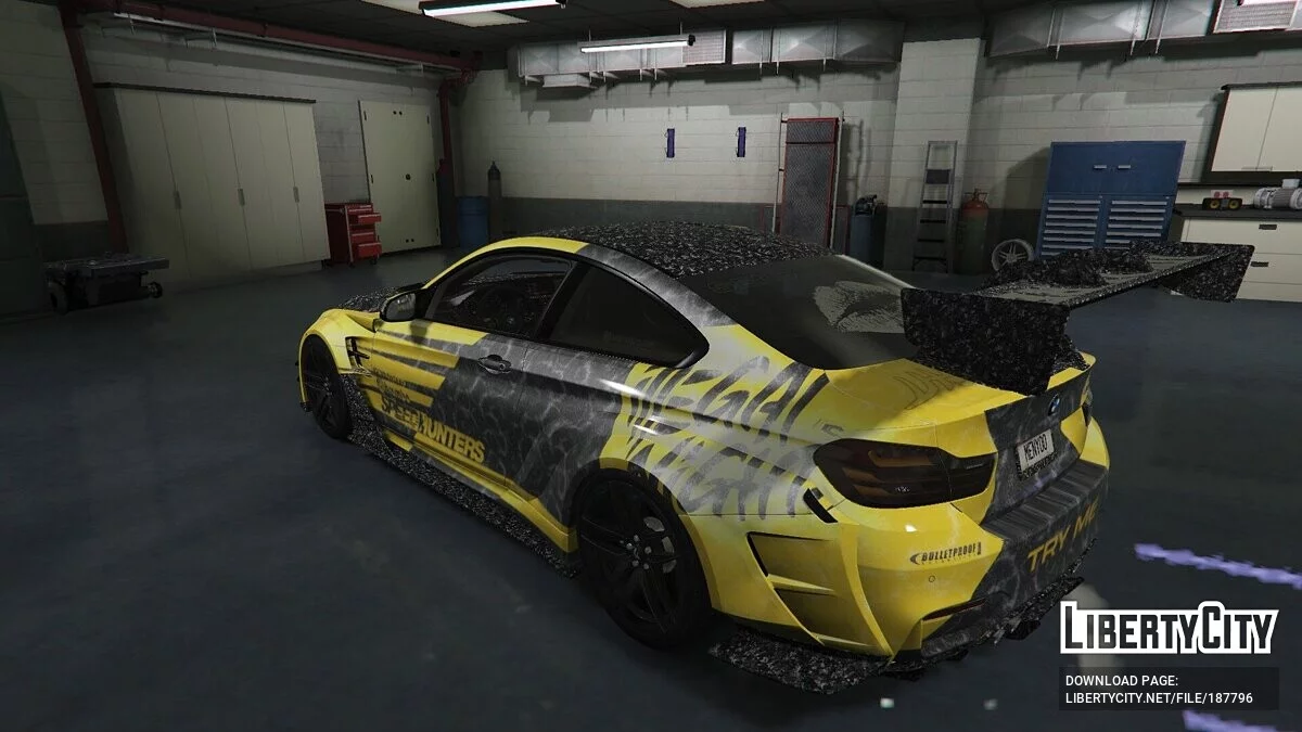 BMW M4 Varis Bodykit ILLEGAL NIGHT Livery / GTA 5