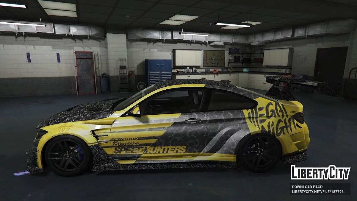 BMW M4 Varis Bodykit ILLEGAL NIGHT Livery / GTA 5