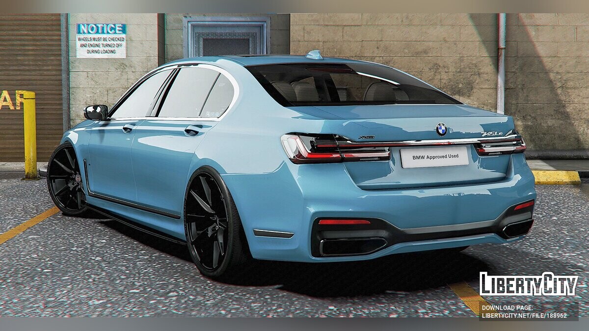 Скачать 2021 BMW 7 Series для GTA 5