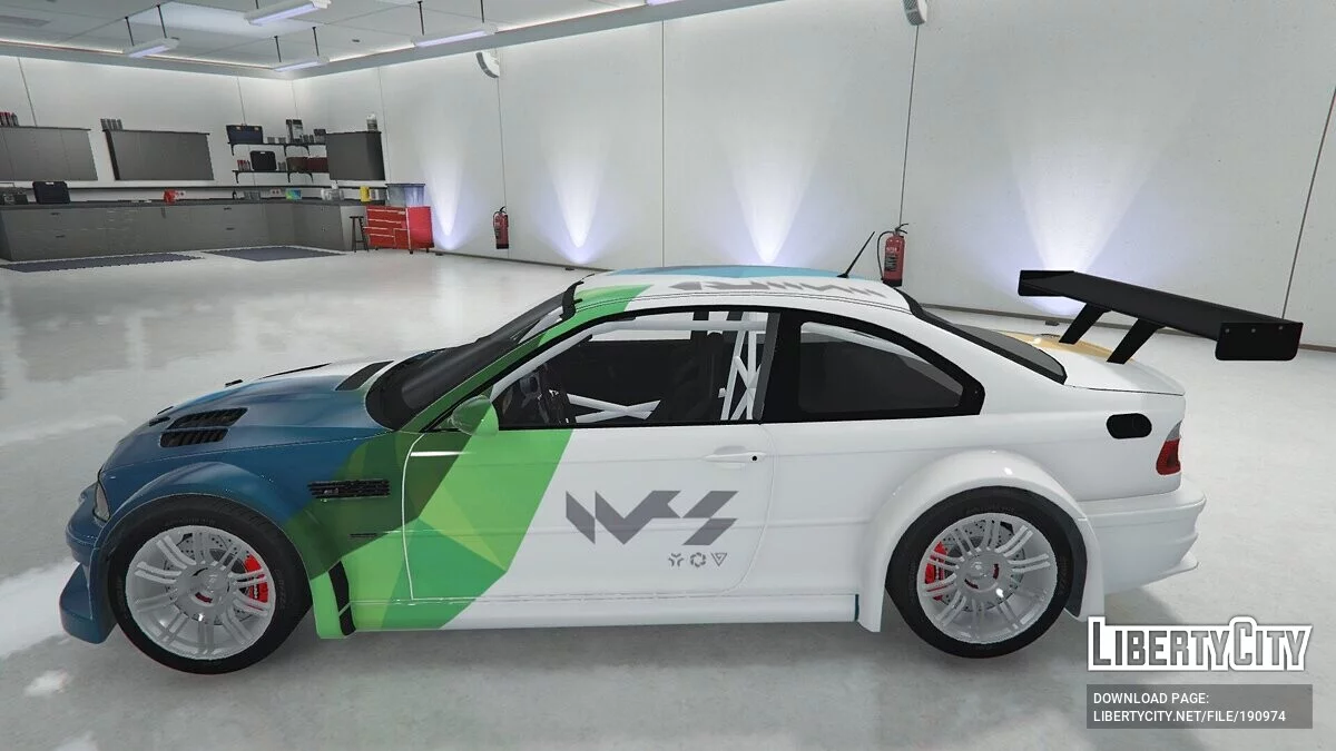 BMW M3 GTR E46 ABSTRACT / GTA 5