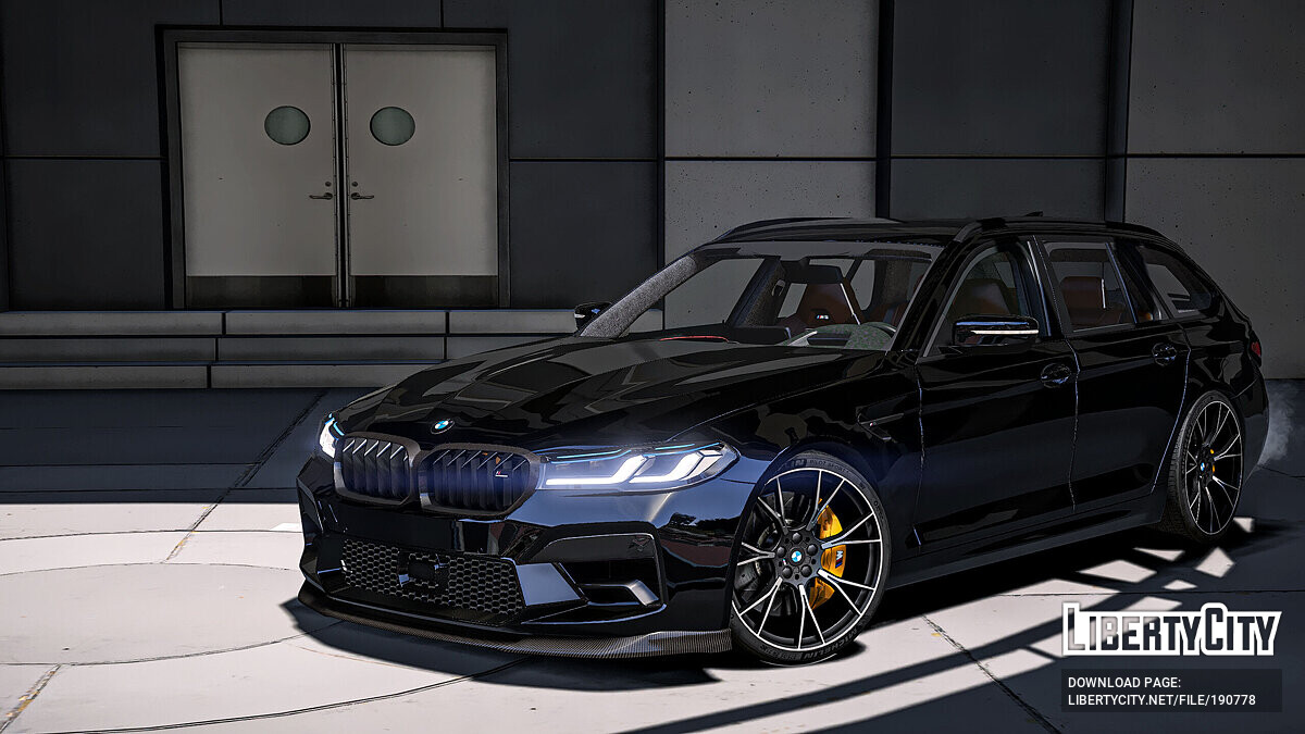 Скачать BMW M5 Competition Touring 2022 для GTA 5