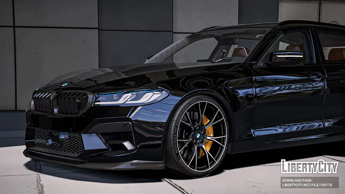 BMW M5 Competition Touring 2022 / GTA 5