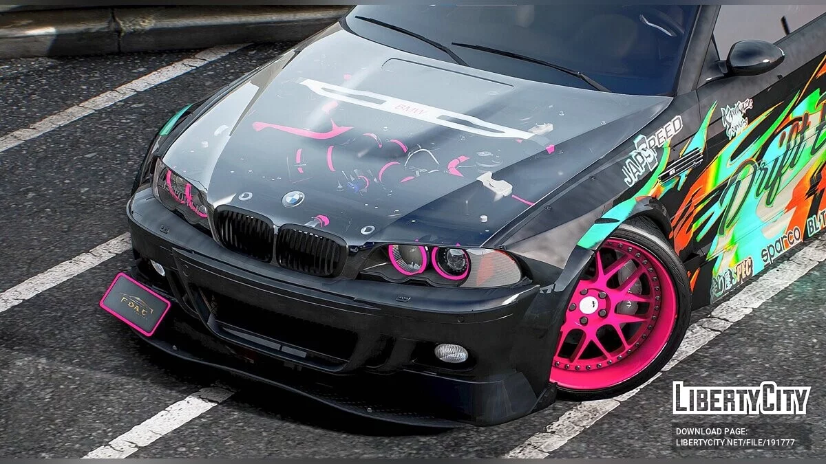 BMW M3 E46GZ Multi Kit / GTA 5