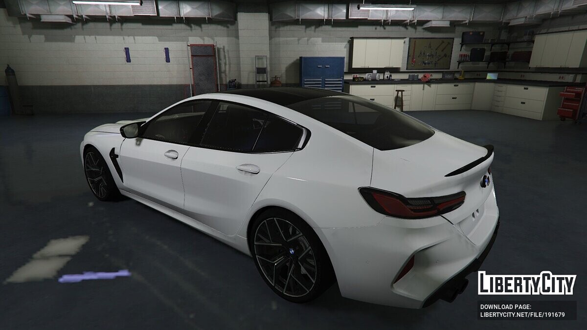 Скачать BMW M8 Gran Coupe F93 Competition для GTA 5