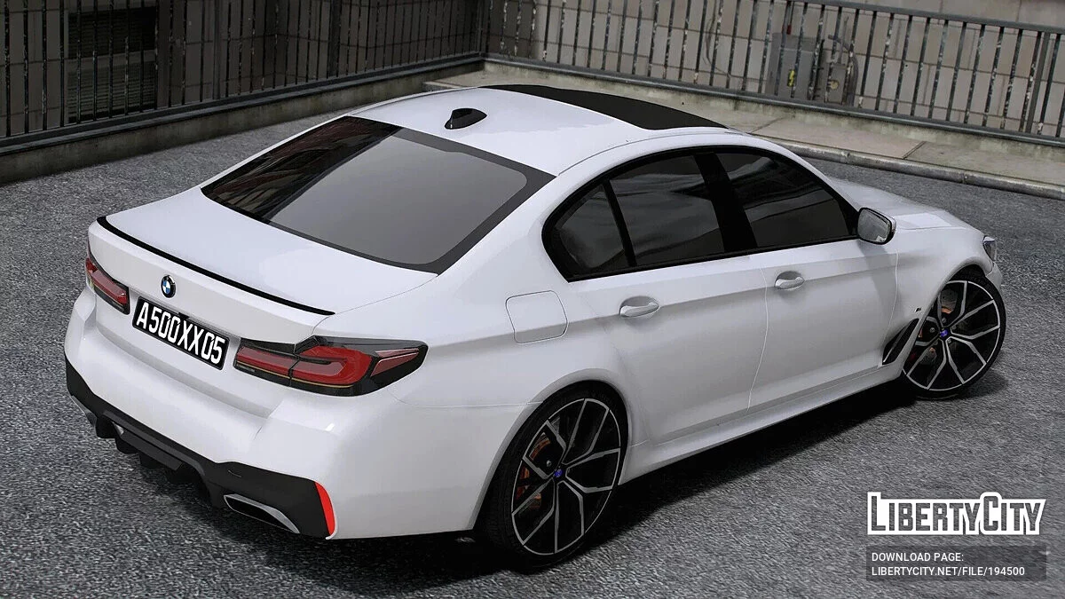 BMW 530D LAHMADJU 2021 v1.0 / GTA 5