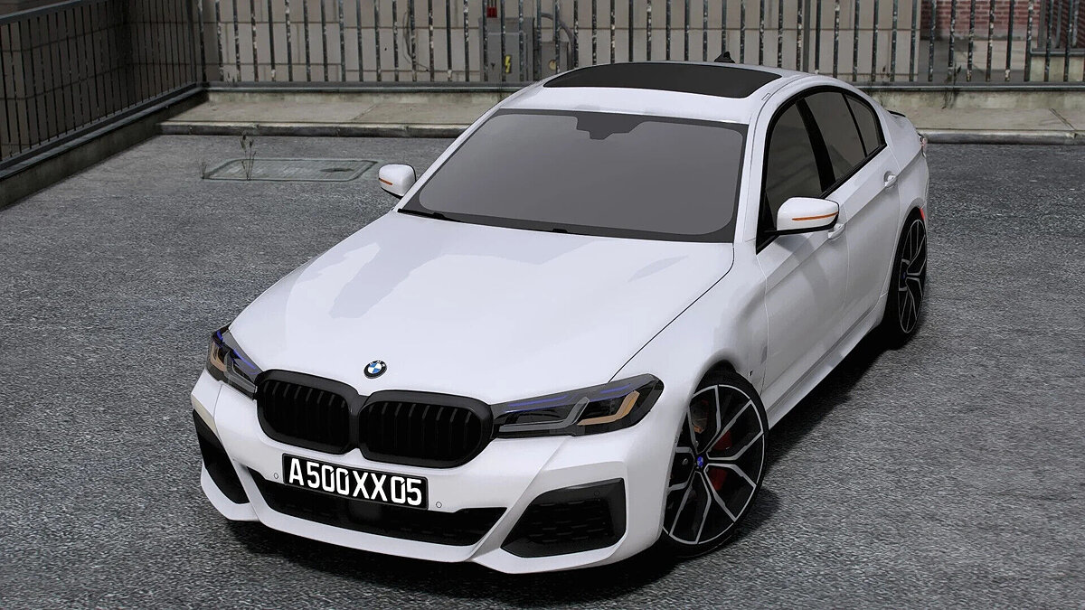 Скачать BMW 530D LAHMADJU 2021 v1.0 для GTA 5