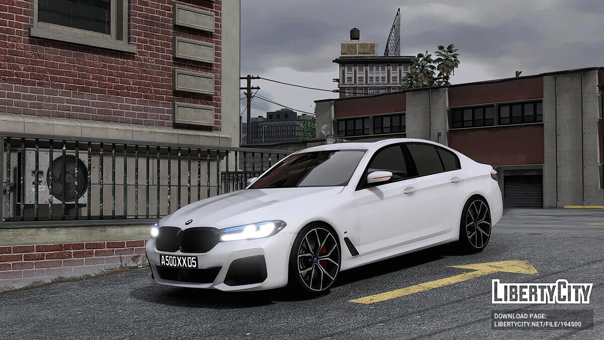 Скачать BMW 530D LAHMADJU 2021 v1.0 для GTA 5