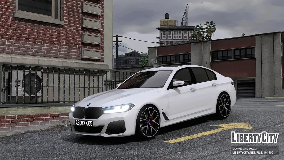 BMW 530D LAHMADJU 2021 v1.0 / GTA 5