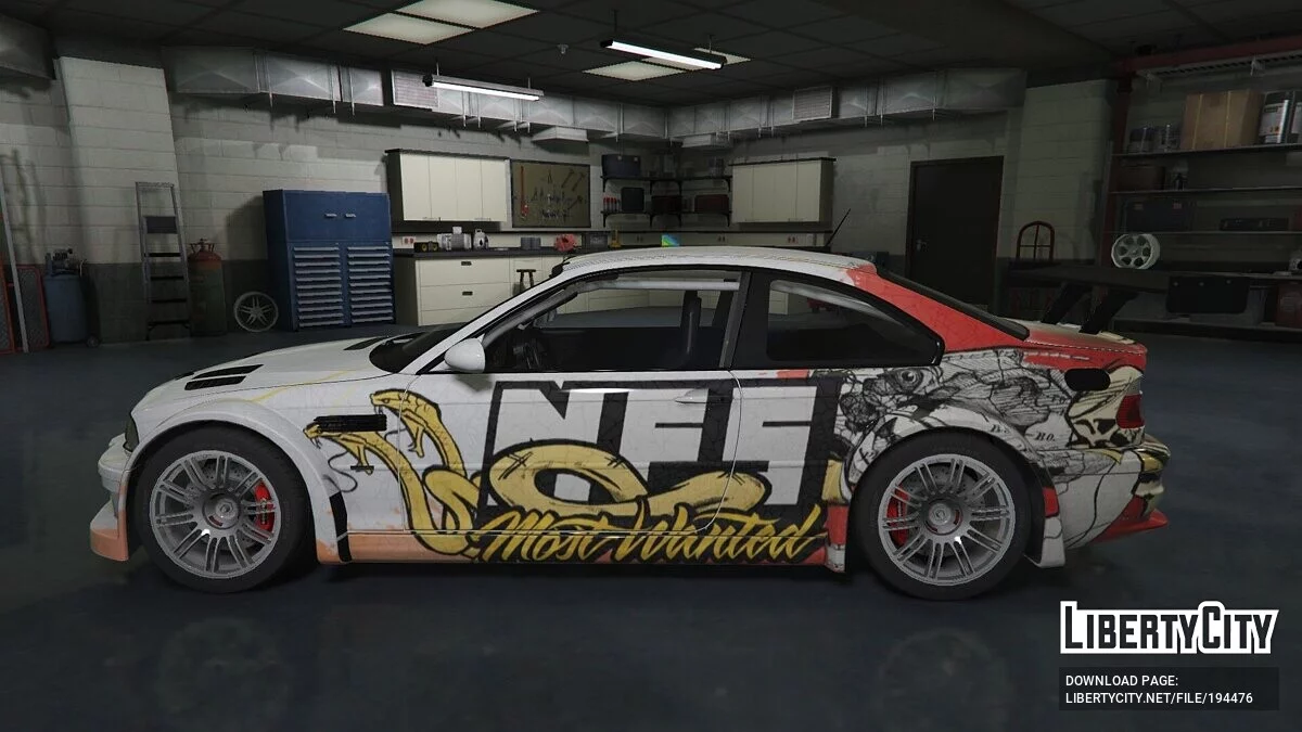 BMW M3 GTR E46 Street / GTA 5