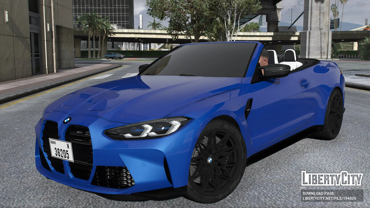 Скачать BMW M4 Competition G83 Convertible LITVIN v1.0 для GTA 5