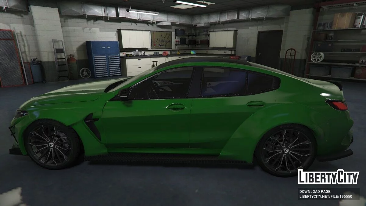 BMW M8 Animated Lights / GTA 5