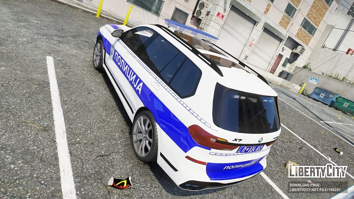 BMW X7 2023 Serbian Police / GTA 5