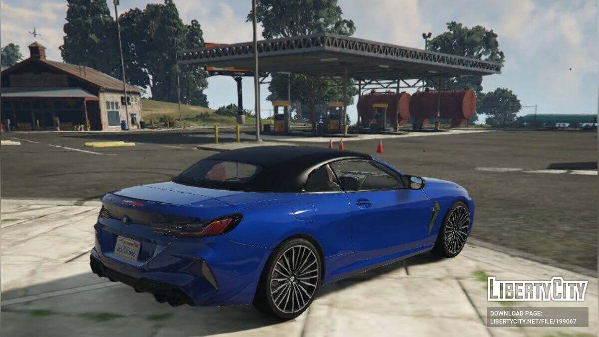 BMW M8 Convertible 2020 [Add-On] 1.0 / GTA 5
