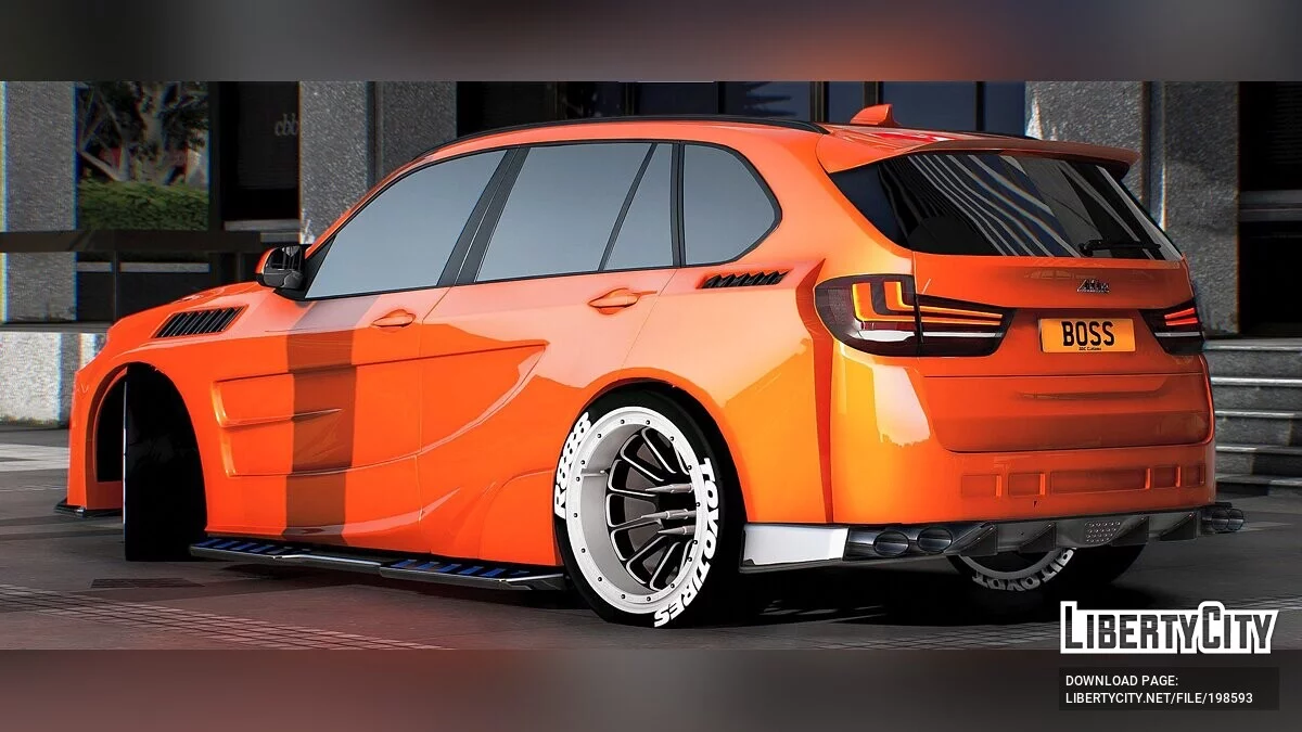 BMW X5 Abflug / GTA 5