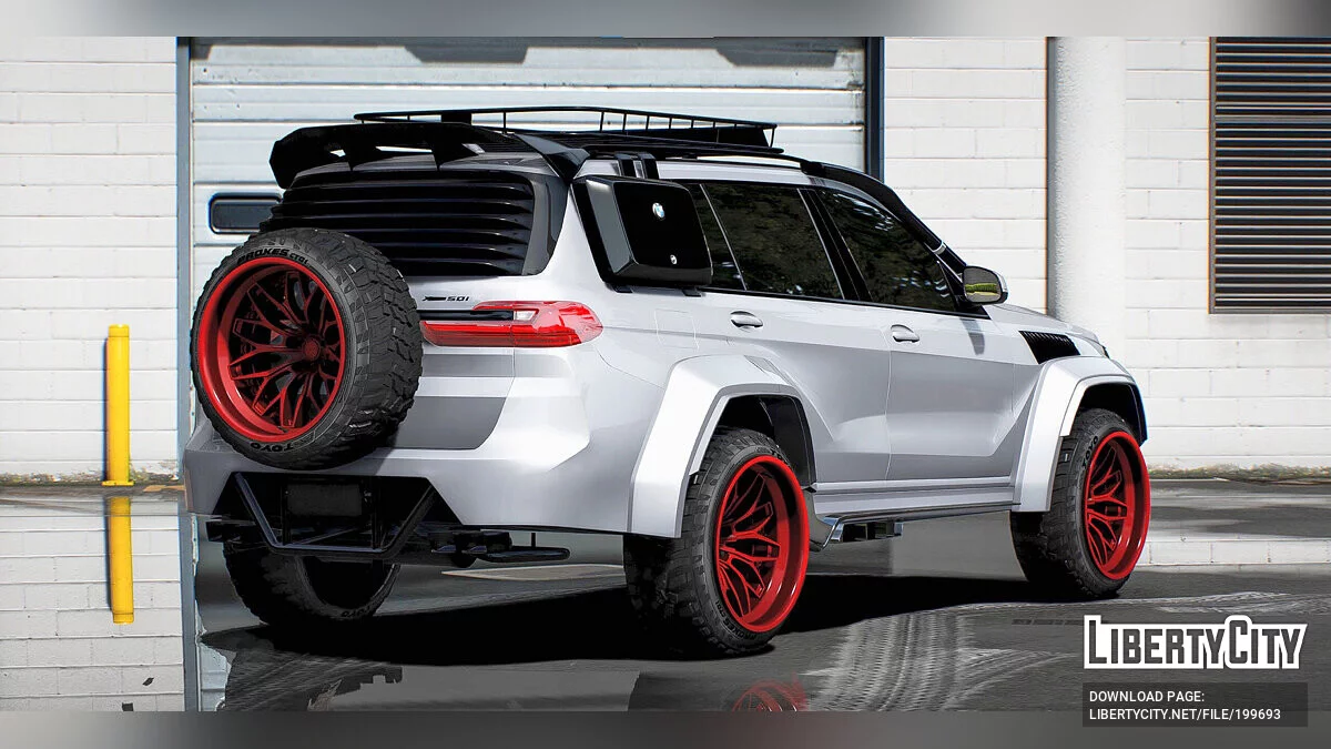 BMW X7 4x4 Widebody Custom / GTA 5