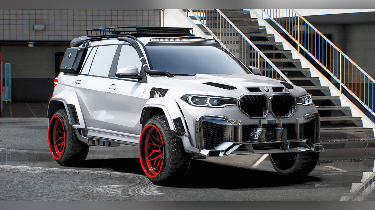 Скачать BMW X7 4x4 Widebody Custom для GTA 5