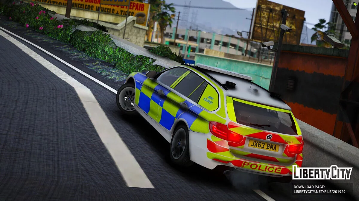 2013 BMW 330d Estate ANPR Interceptor v1.0 / GTA 5