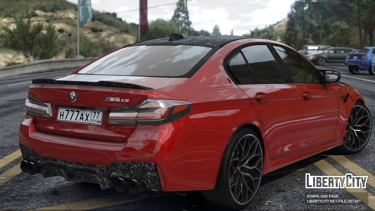 BMW M5 CS F90 2021 / GTA 5