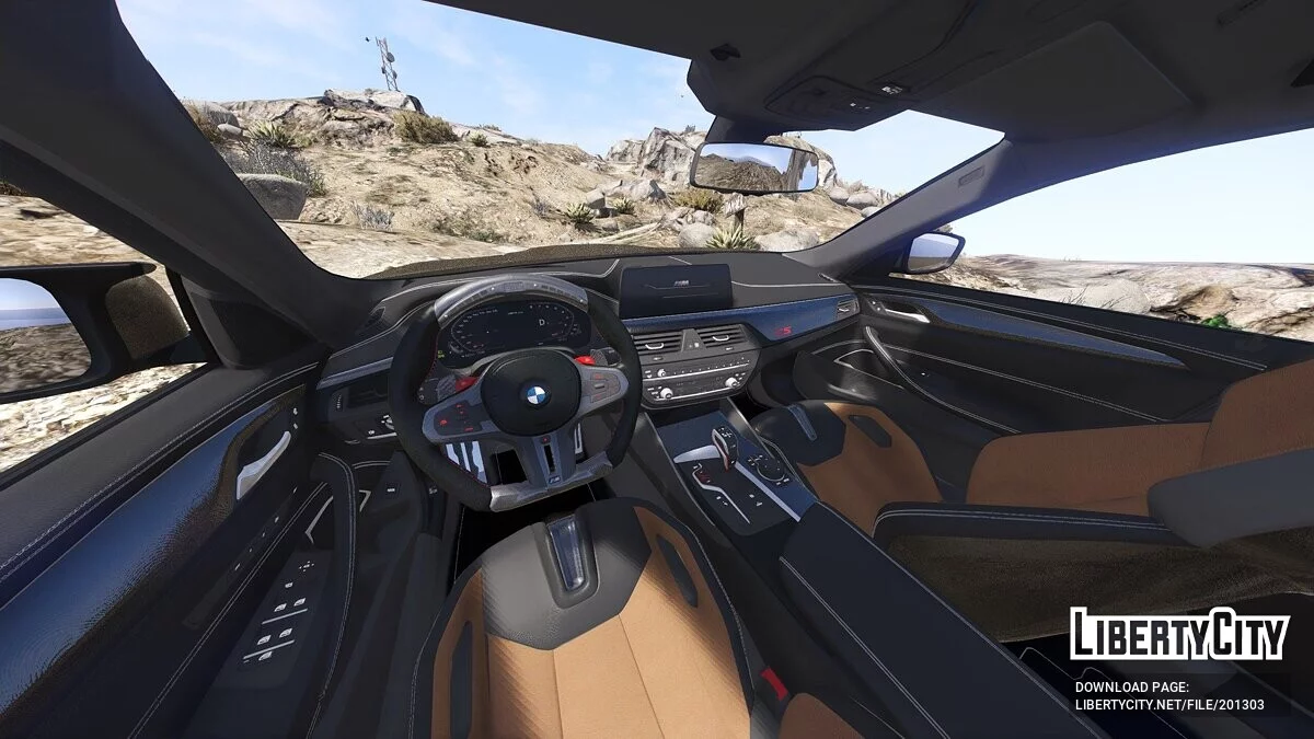 BMW M5 CS F90 2021 / GTA 5