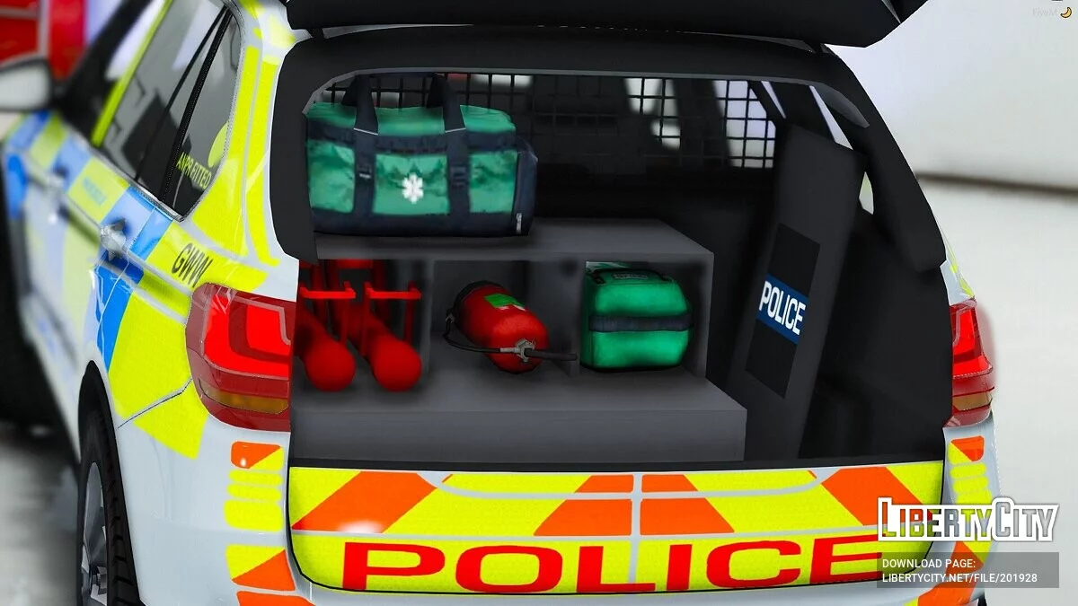 BMW X5 F15 Metropolitan Police ARV v1.0 / GTA 5
