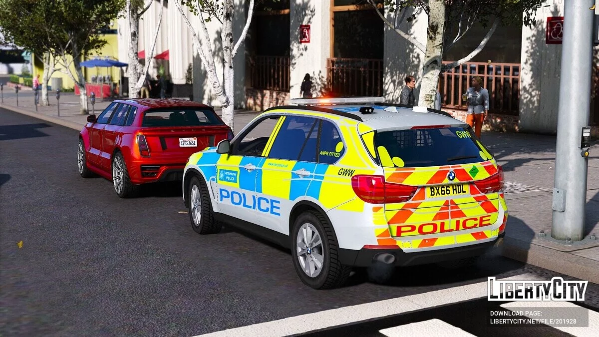 BMW X5 F15 Metropolitan Police ARV v1.0 / GTA 5